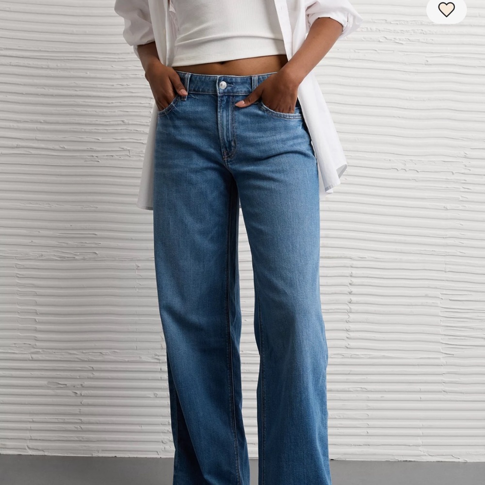 American Eagle Outfitters Blue Flare Jeans